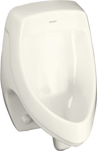 Kohler K-5016-ER-96 Dexter Elongated Urinal with Rear Spud - Biscuit